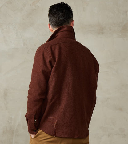 Kenny Overshirt - Tobacco Wool Twill