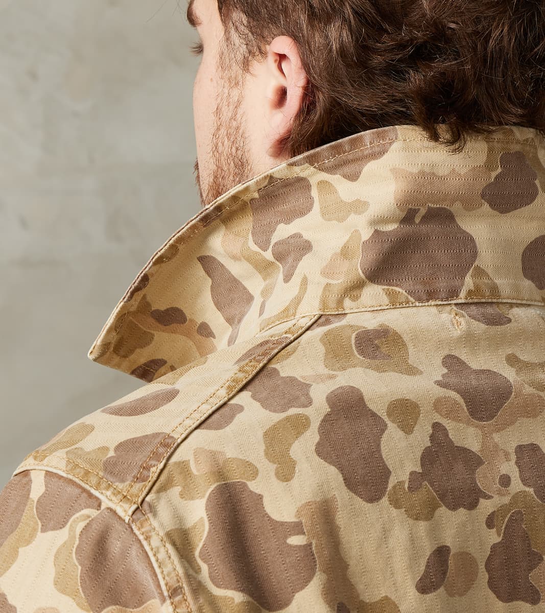 Fortela Clays Utility Jacket - Kamo Herringbone Twill – Division