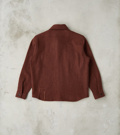 Kenny Overshirt - Tobacco Wool Twill
