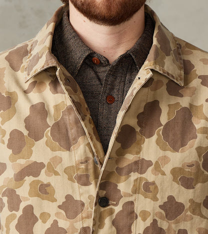 Clays Utility Jacket - Kamo Herringbone Twill