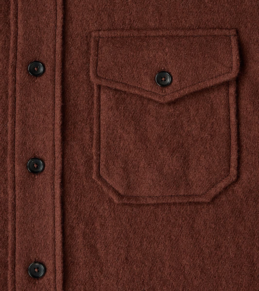 Kenny Overshirt - Tobacco Wool Twill