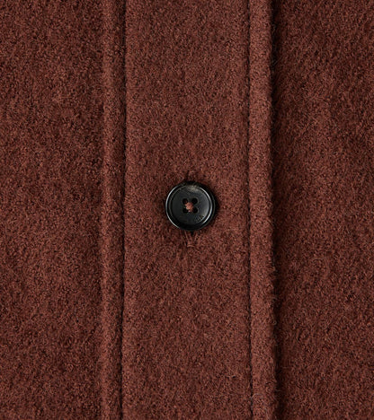 Kenny Overshirt - Tobacco Wool Twill