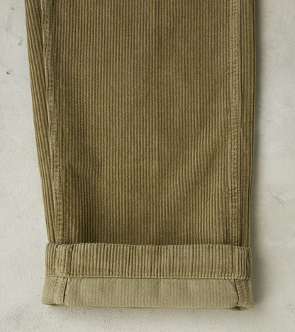 New Fatigue Trouser - Olive Corduroy