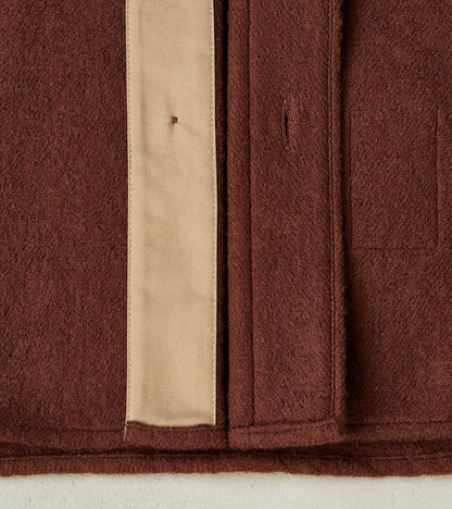 Kenny Overshirt - Tobacco Wool Twill
