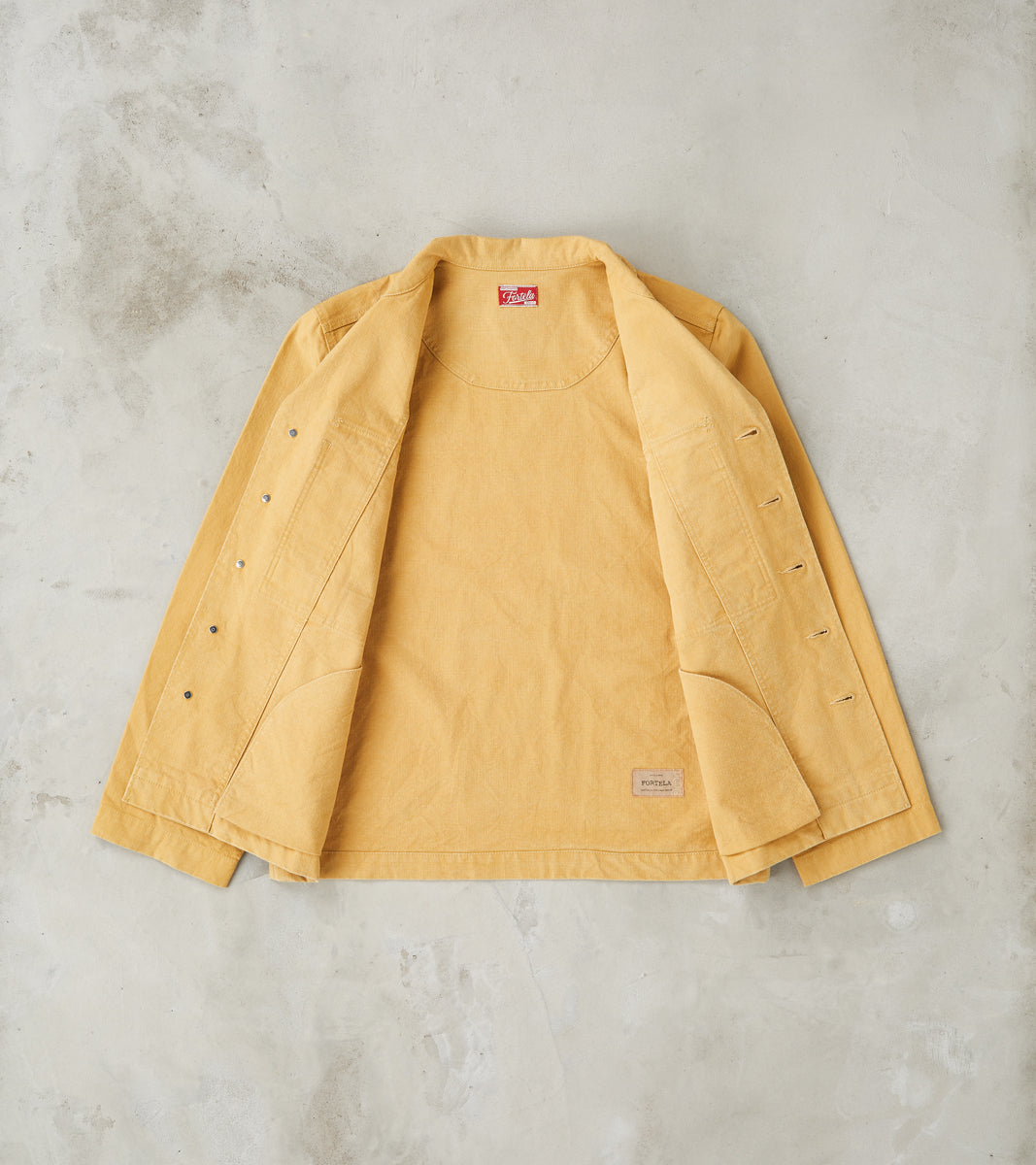 Richard Army Overshirt - Sand Japanese Canvas