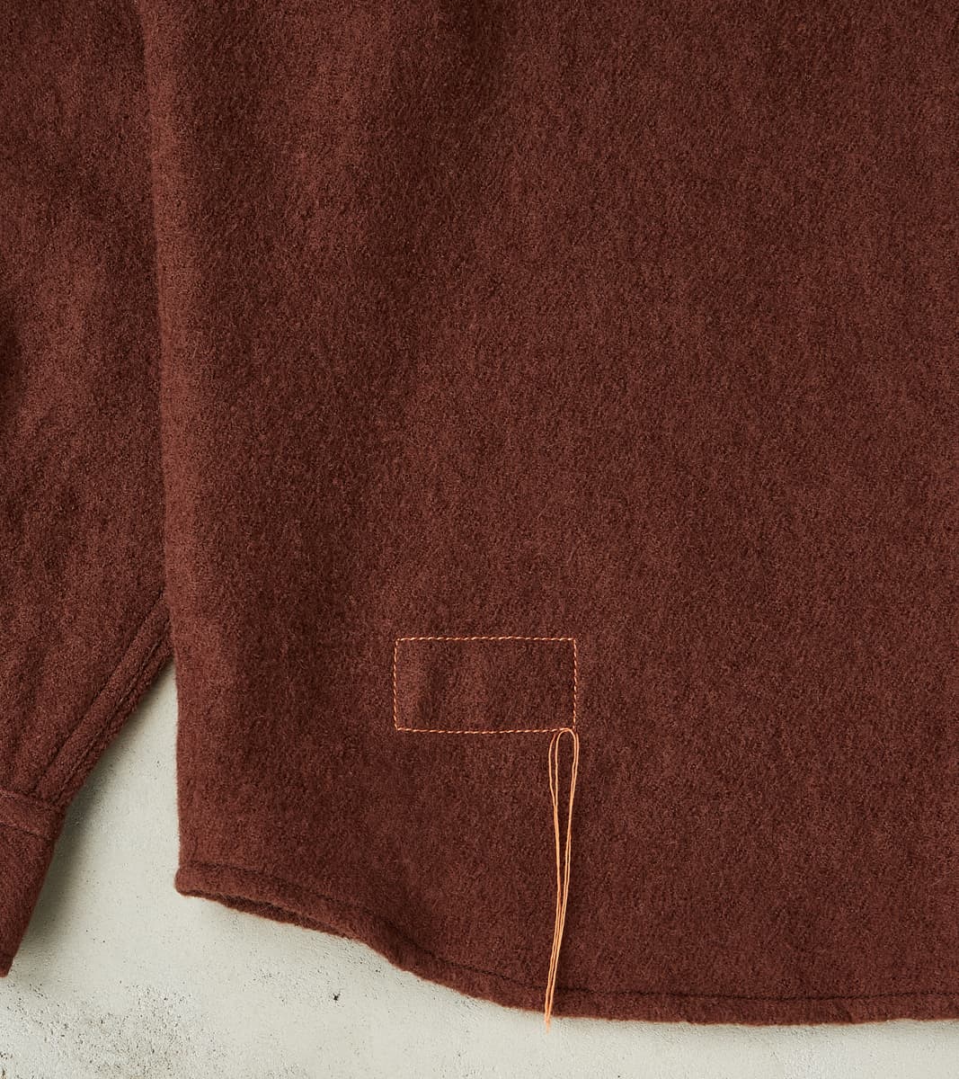 Kenny Overshirt - Tobacco Wool Twill