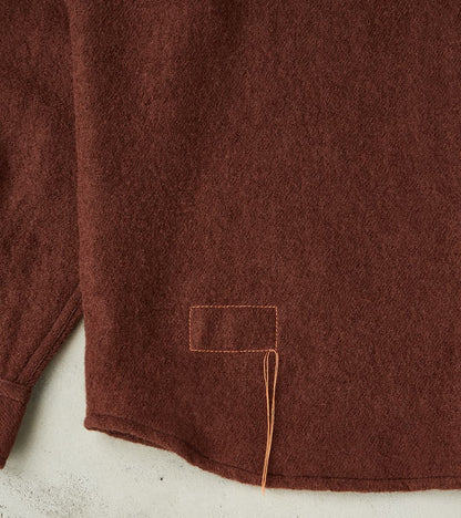 Kenny Overshirt - Tobacco Wool Twill