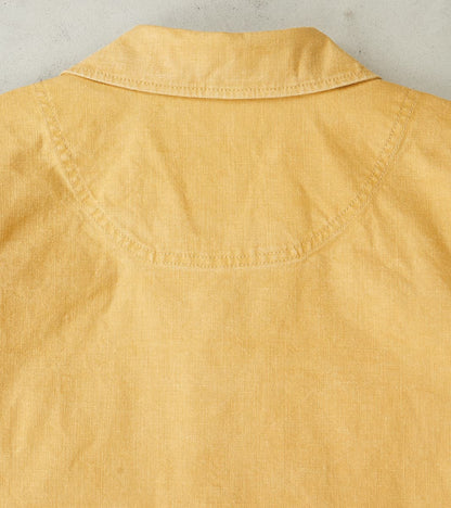 Richard Army Overshirt - Sand Japanese Canvas