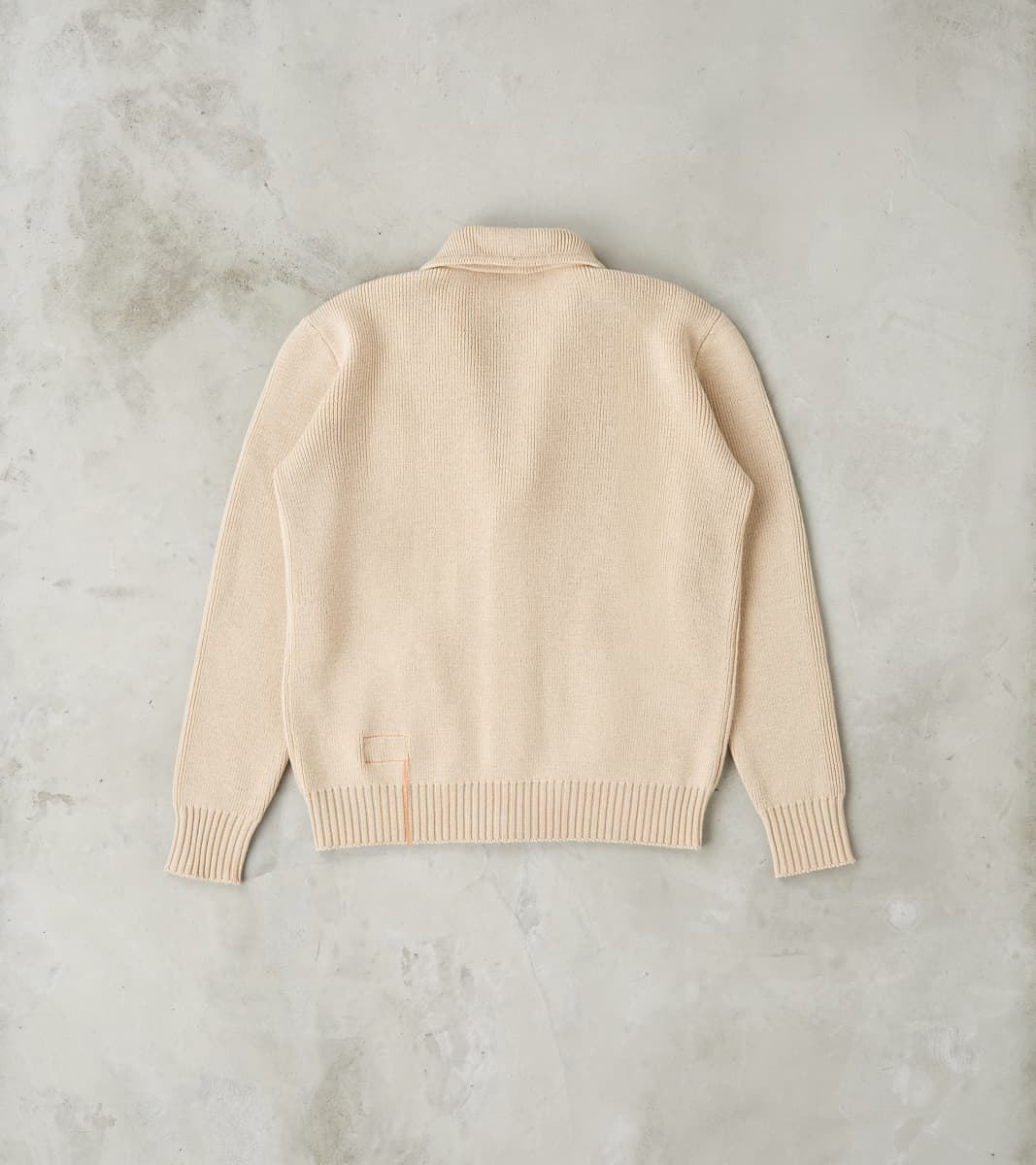 Brando Cardigan Jacket - Beige Wool Knit