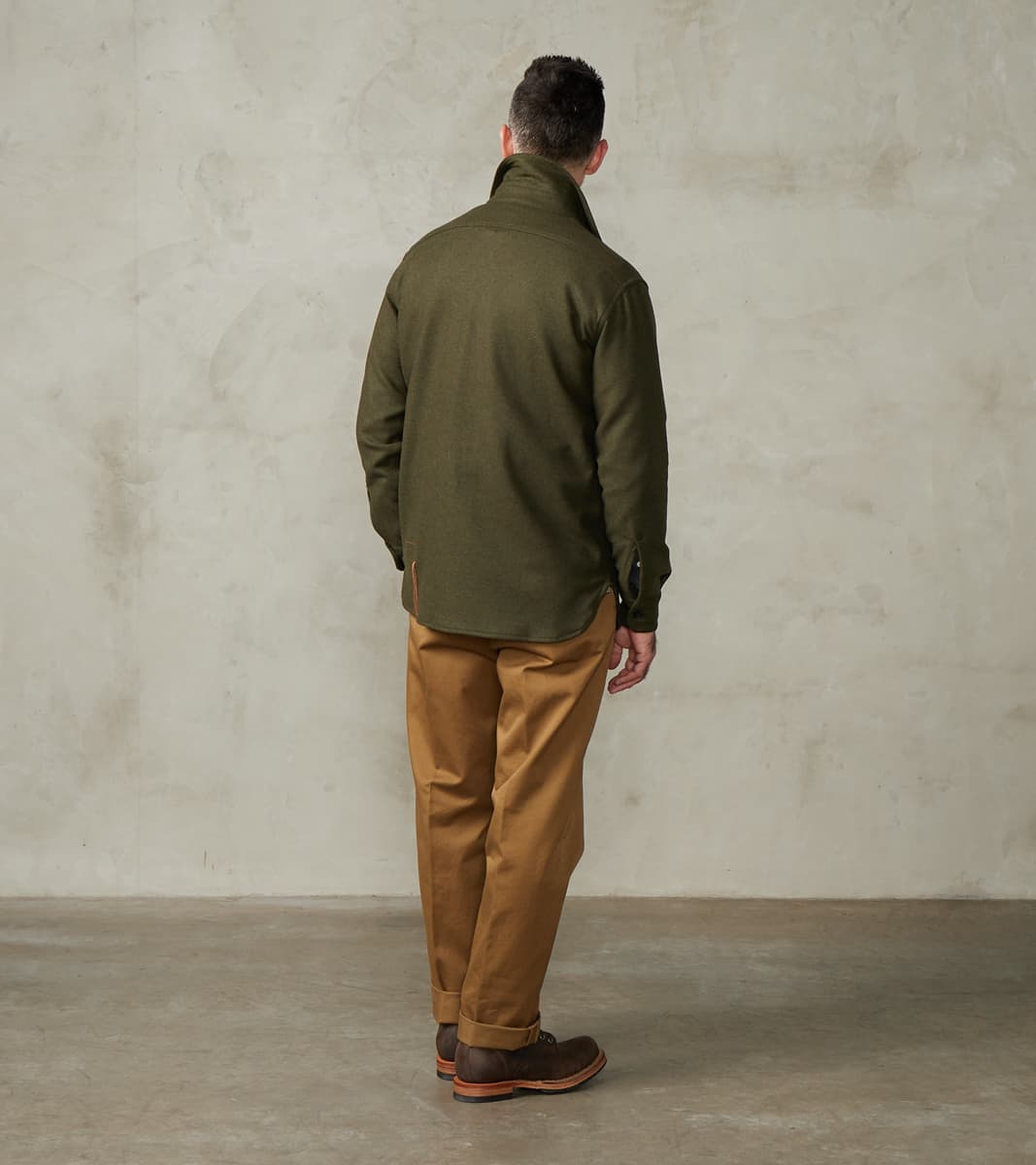 CPO 2.0 Shirt - Forest Green Wool Twill
