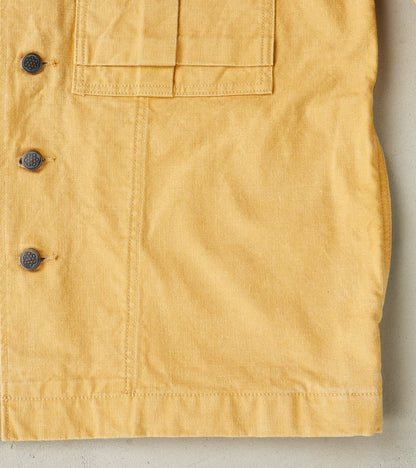 Richard Army Overshirt - Sand Japanese Canvas