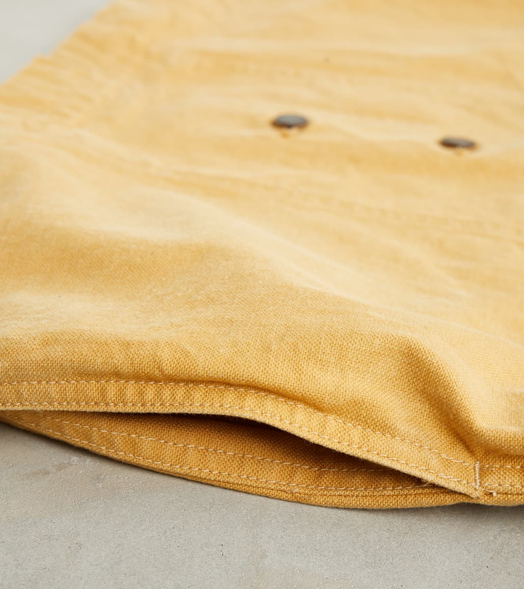 Richard Army Overshirt - Sand Japanese Canvas