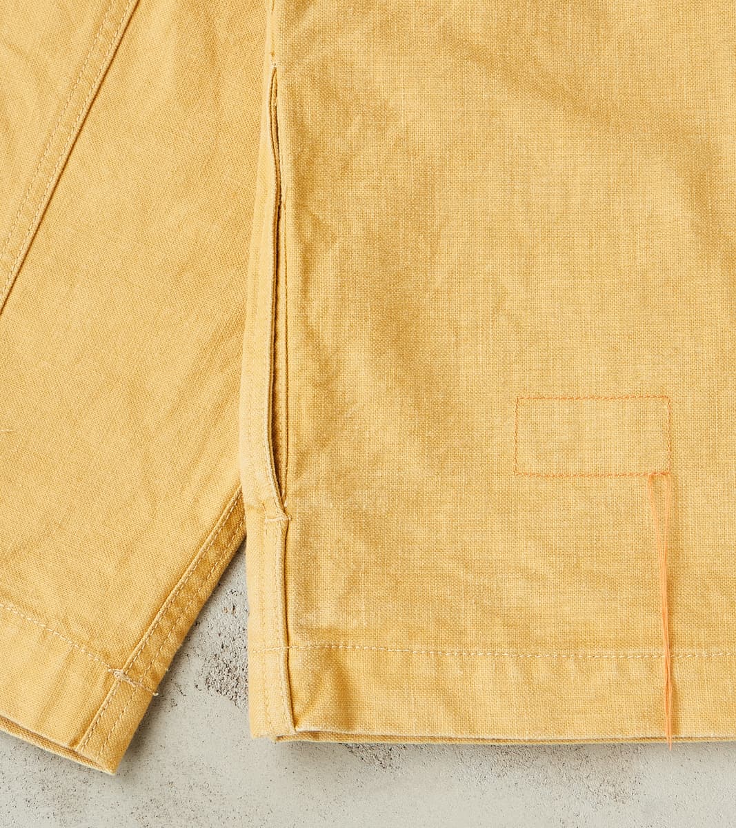 Richard Army Overshirt - Sand Japanese Canvas