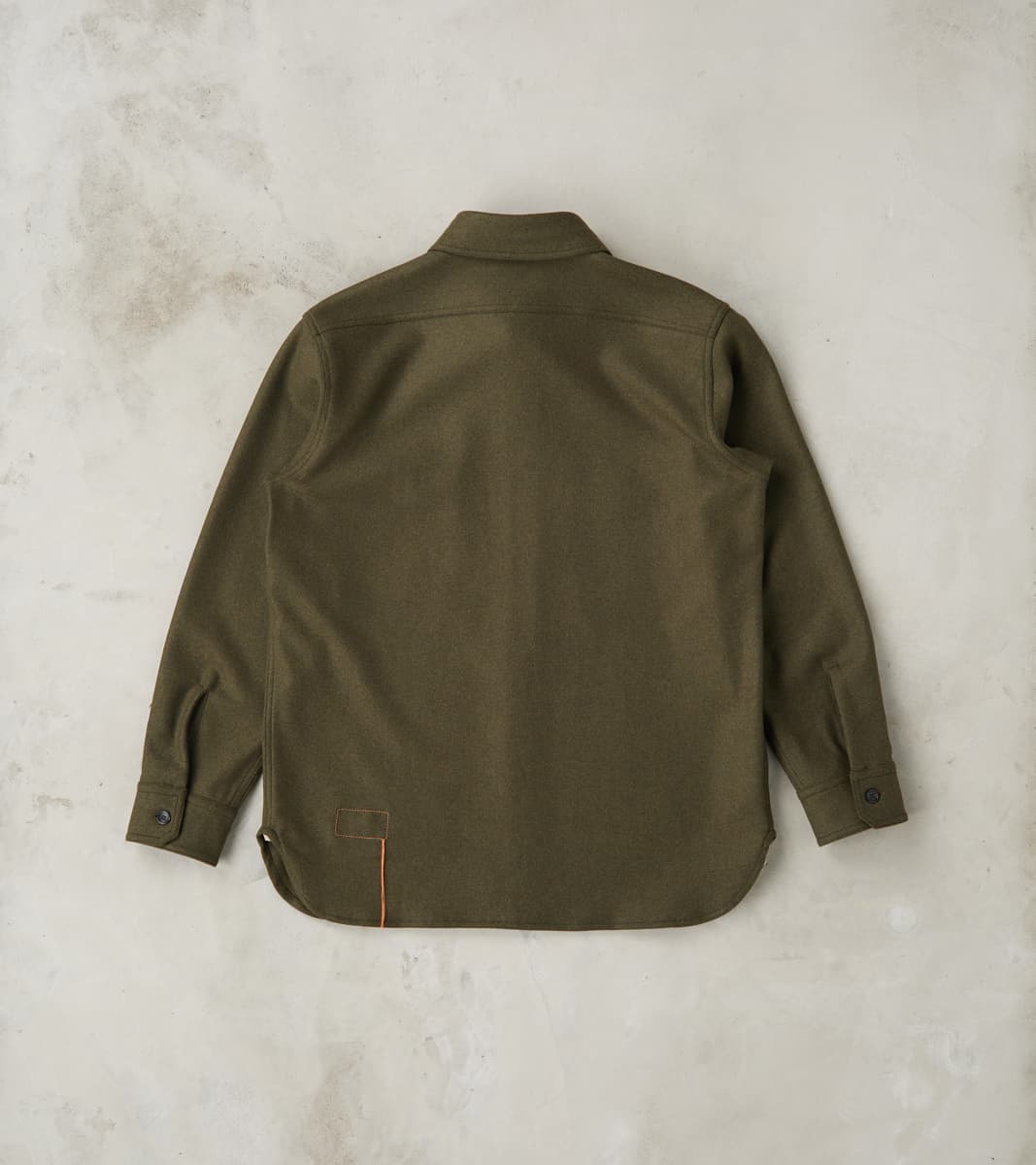 Fortela CPO 2.0 Shirt - Forest Green Wool Twill – Division Road, Inc.