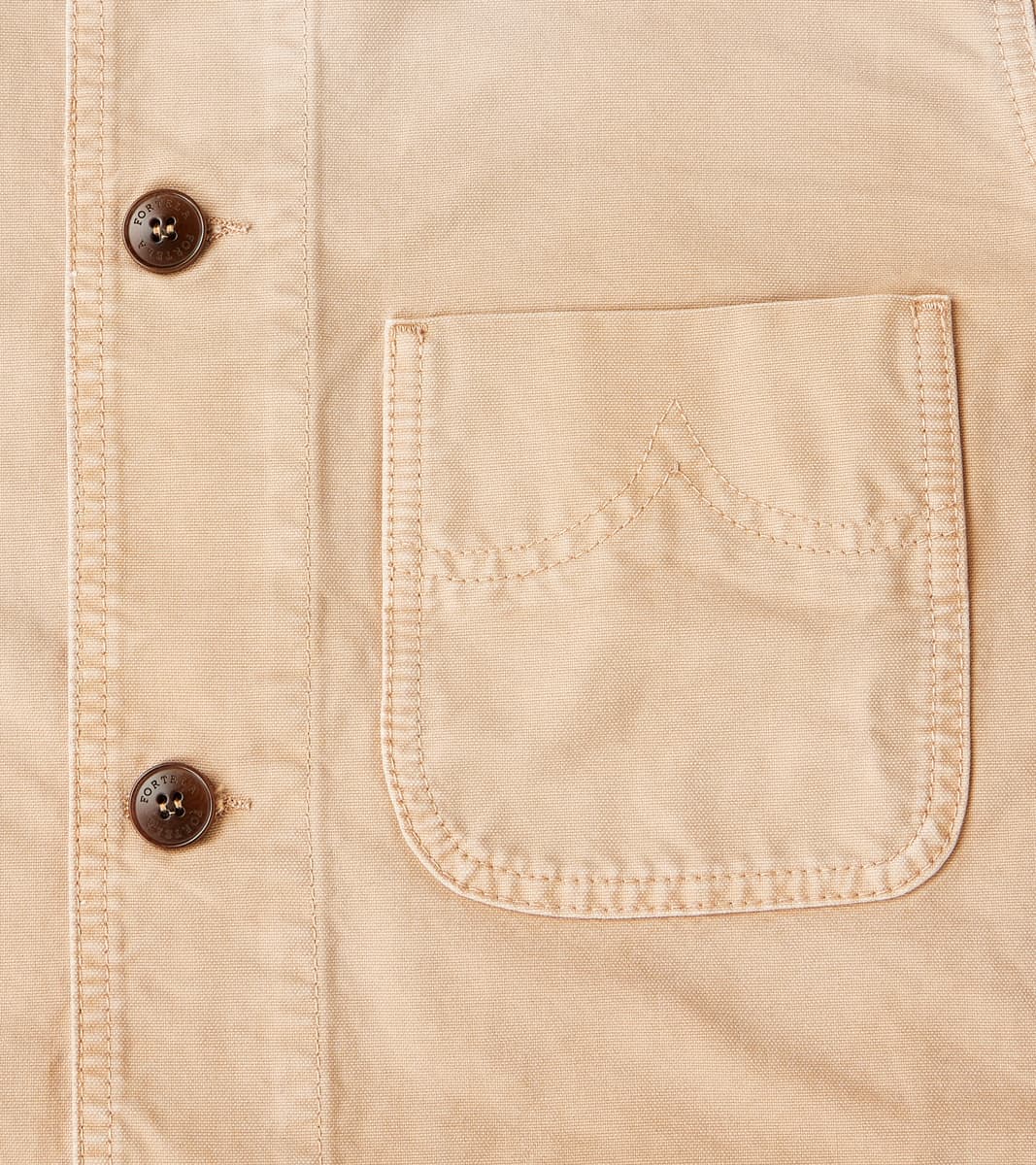 Montana Barn Jacket - Beige Sunfaded Cotton Canvas