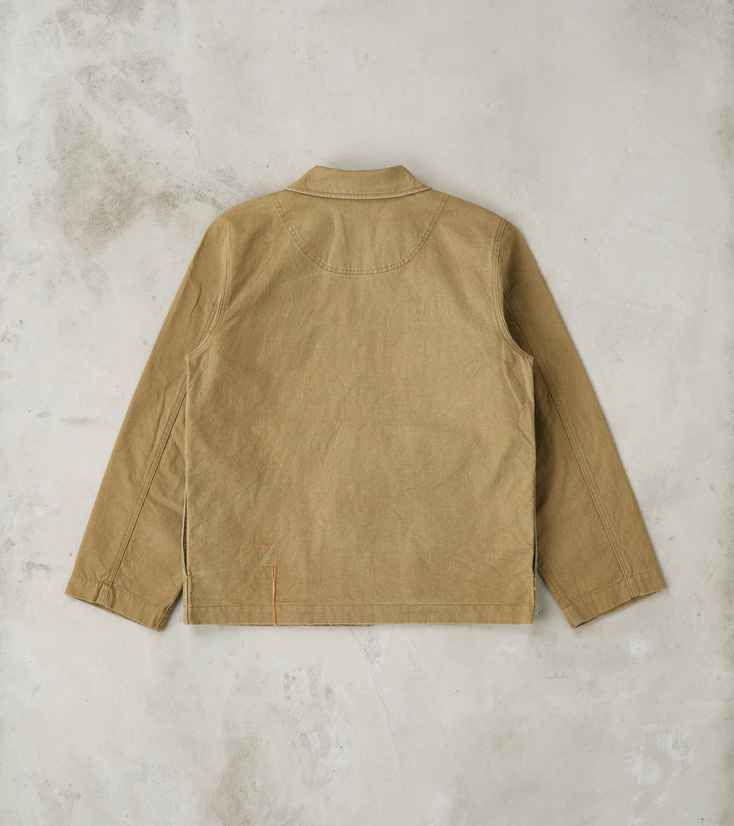 Fortela Richard Army Overshirt - Sage Japanese Canvas – Division