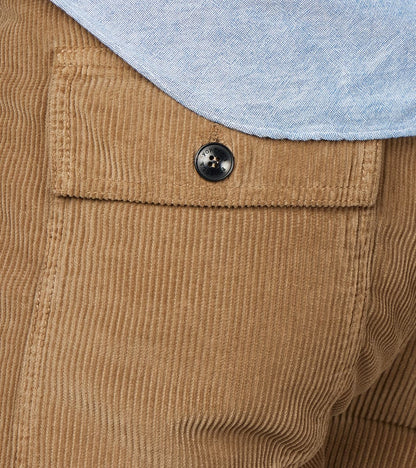 New Fatigue Trouser - Khaki Corduroy