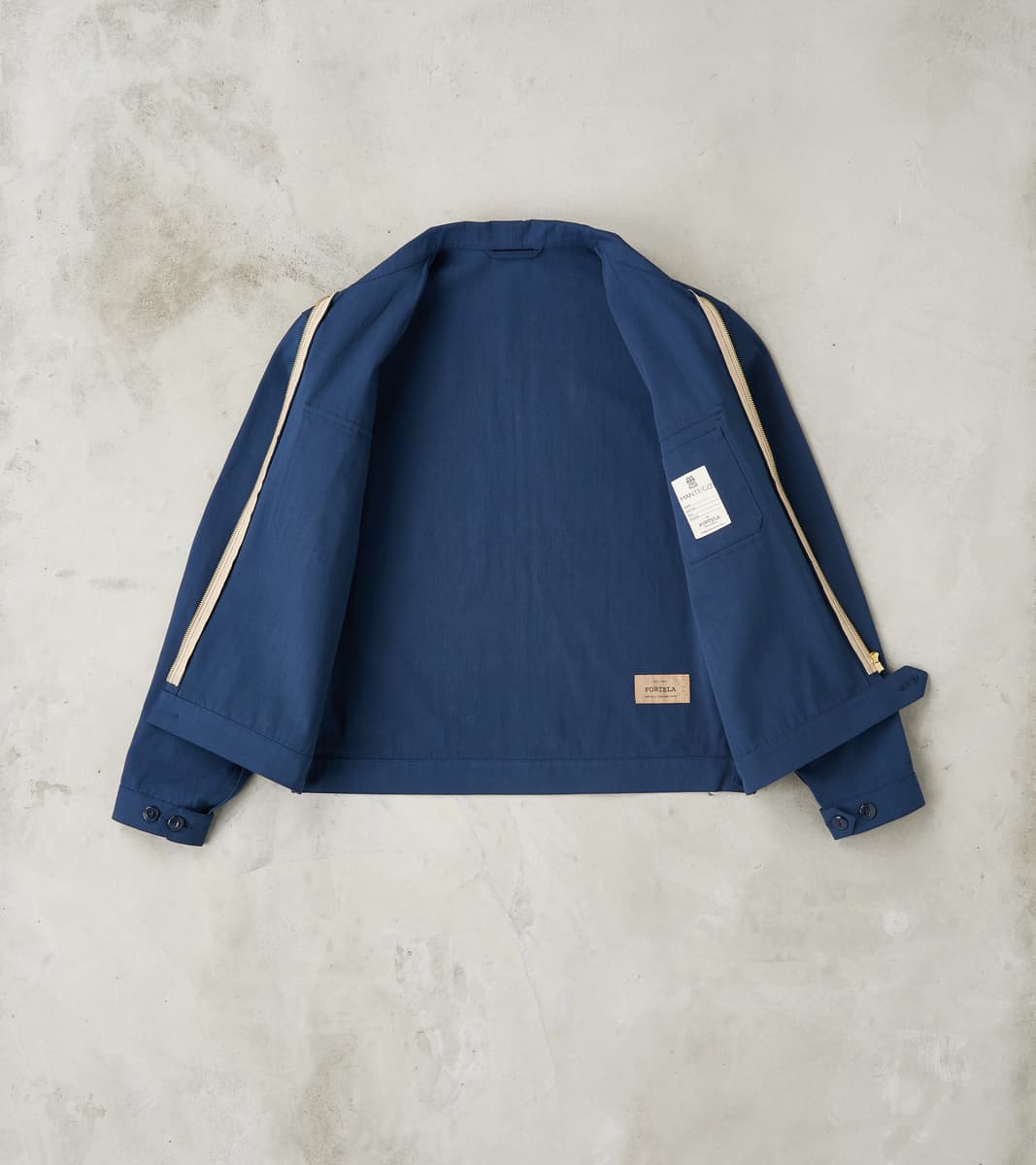 Albert Mechanic Jacket - Navy Cotton Canvas