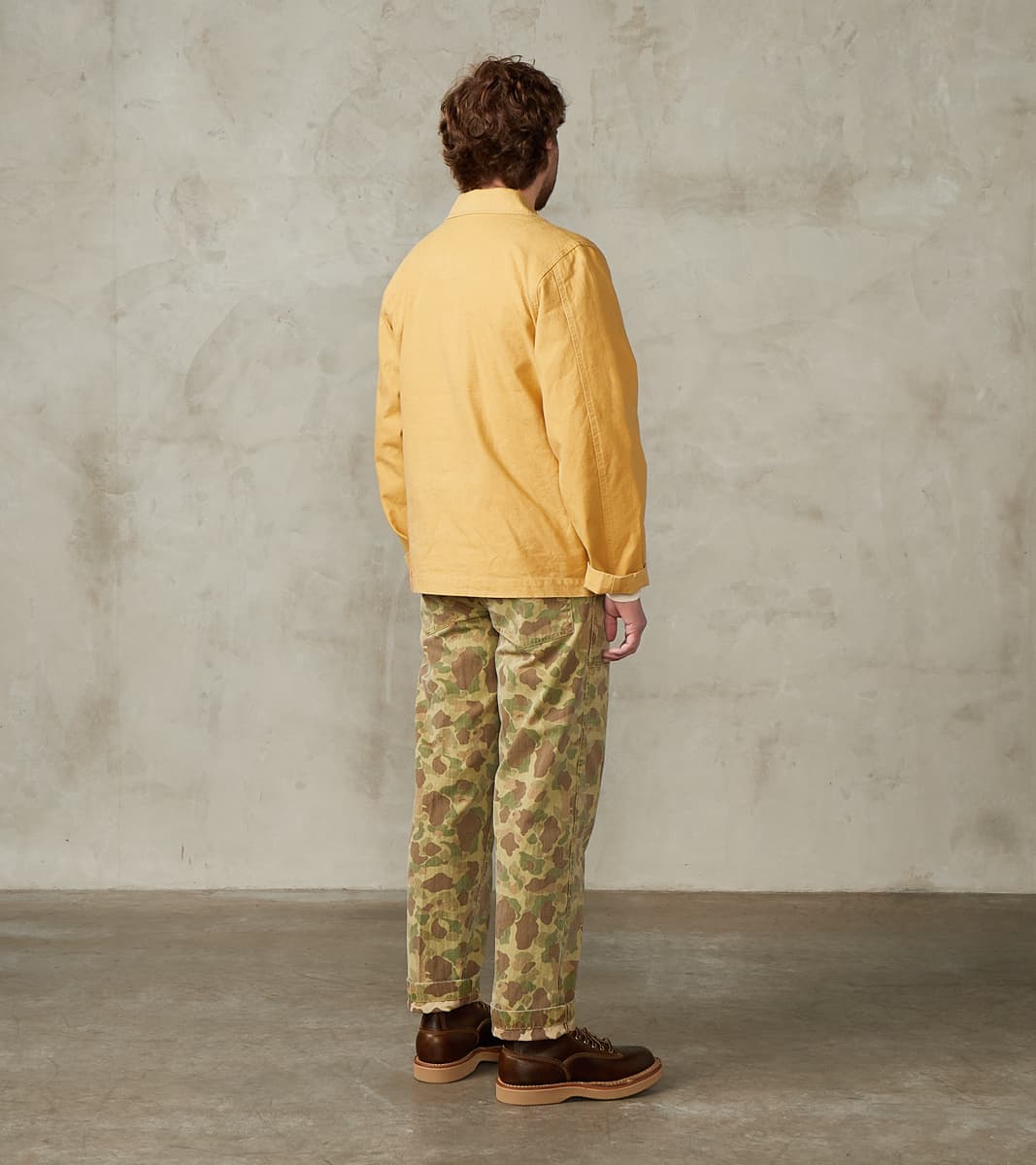 Richard Army Overshirt - Sand Japanese Canvas