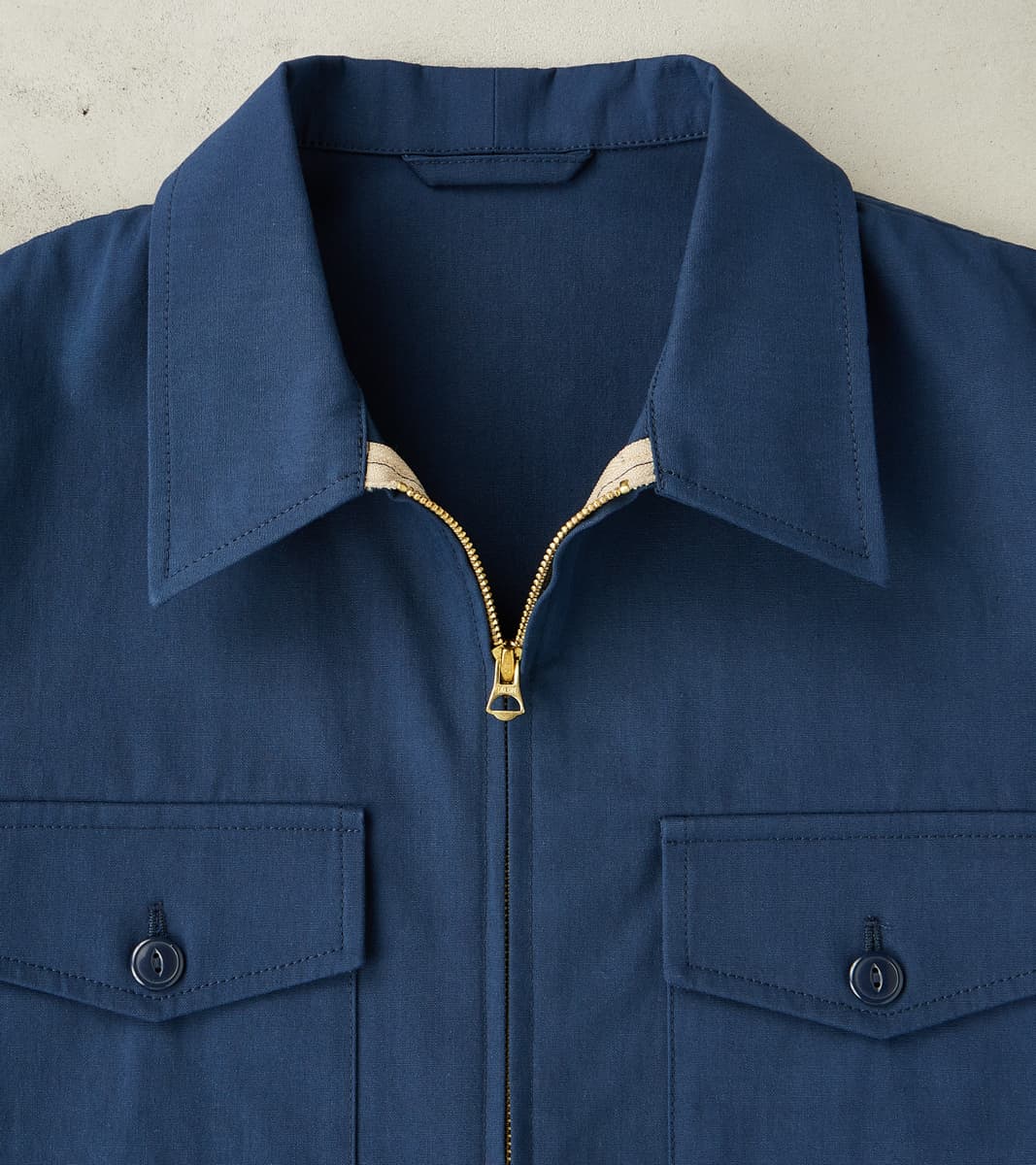 Albert Mechanic Jacket - Navy Cotton Canvas