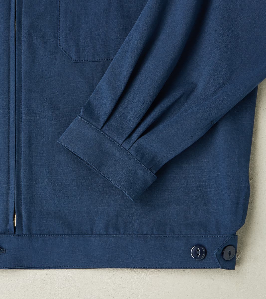 Albert Mechanic Jacket - Navy Cotton Canvas