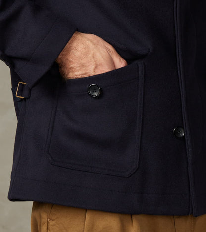 Roger Jacket - Navy Superfine Wool Twill