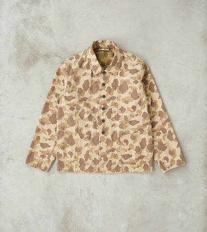 Fortela Clays Utility Jacket - Kamo Herringbone Twill