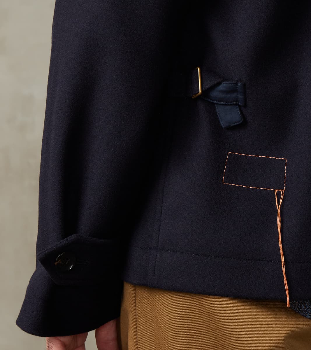 Roger Jacket - Navy Superfine Wool Twill