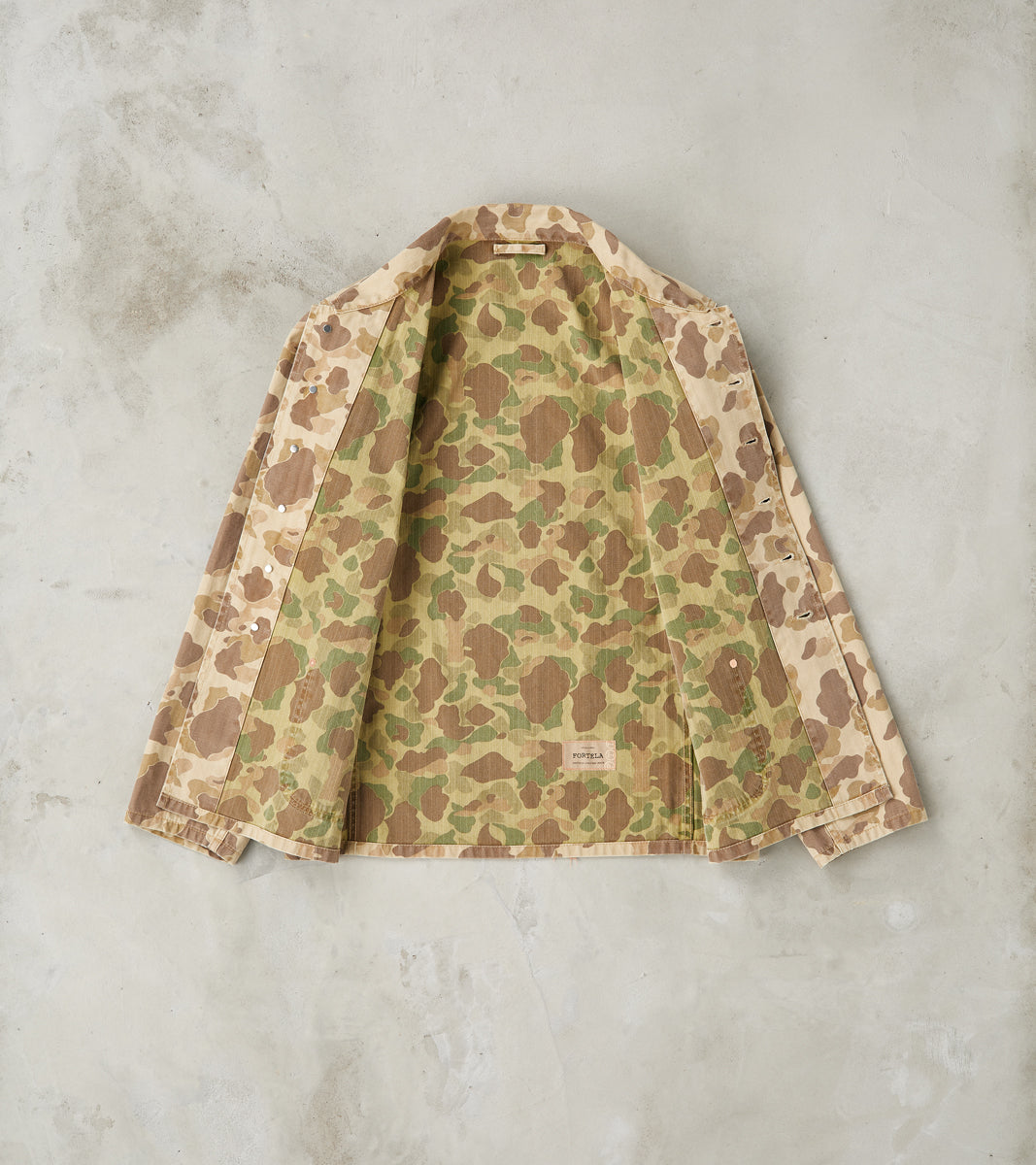 Clays Utility Jacket - Kamo Herringbone Twill