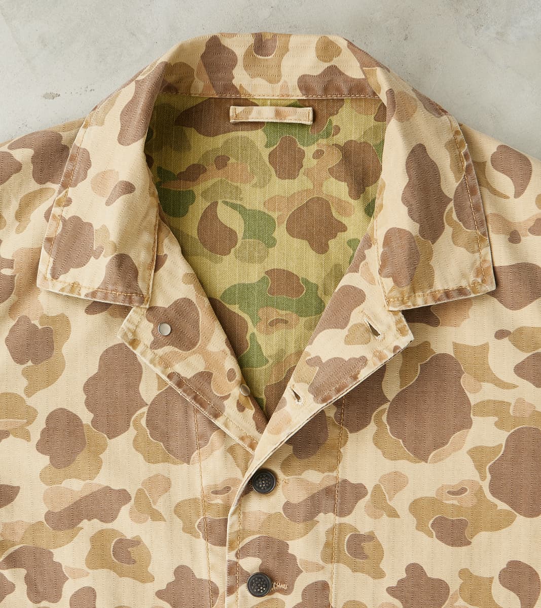 Clays Utility Jacket - Kamo Herringbone Twill