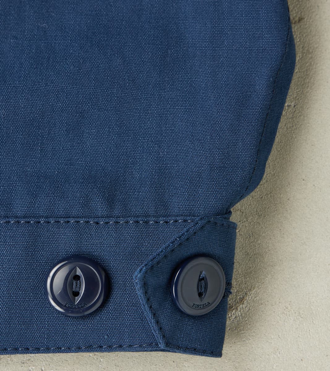 Albert Mechanic Jacket - Navy Cotton Canvas