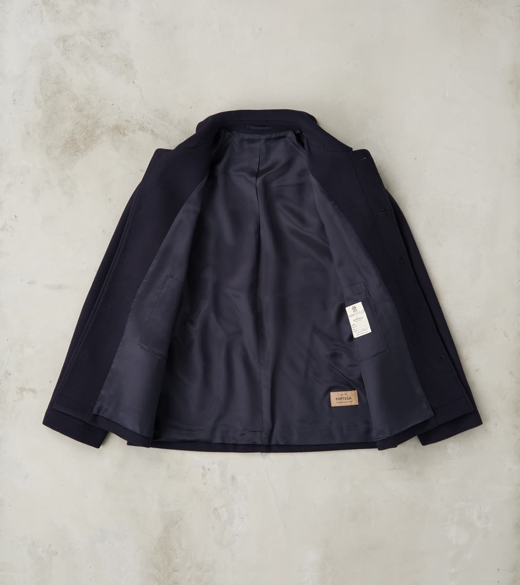 Roger Jacket - Navy Superfine Wool Twill