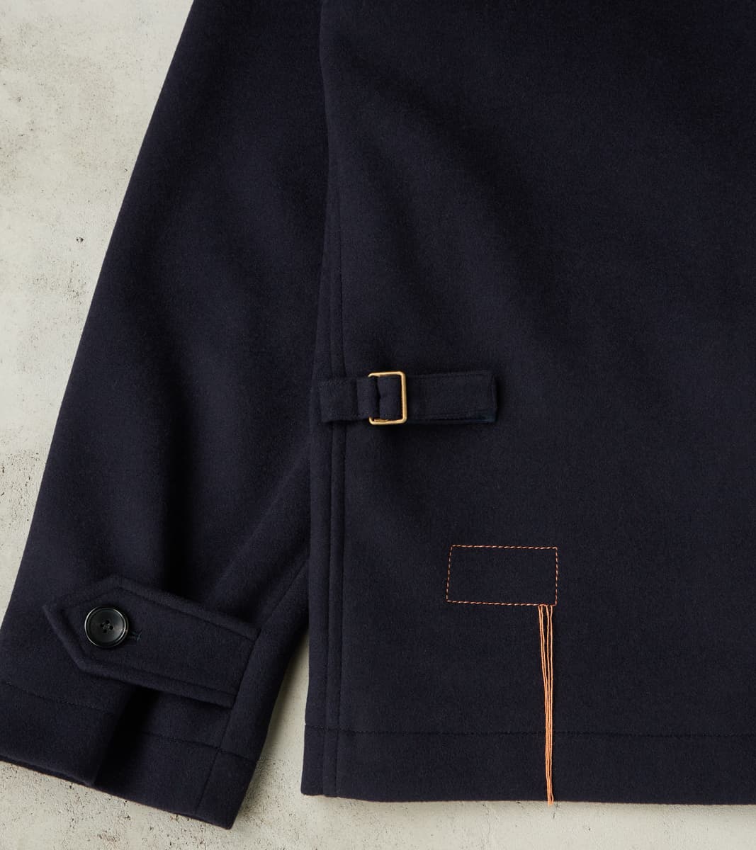 Roger Jacket - Navy Superfine Wool Twill