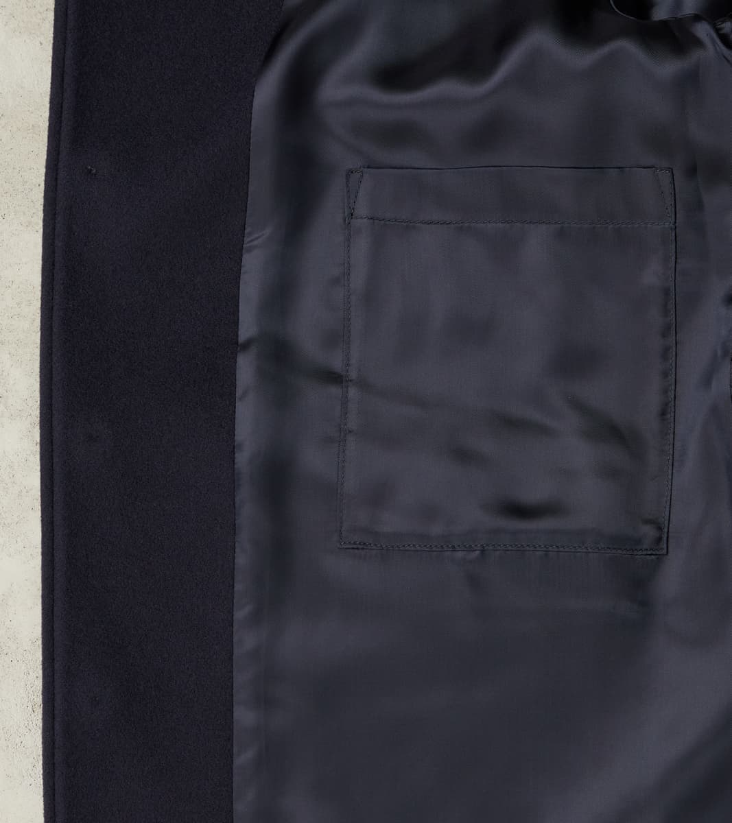 Roger Jacket - Navy Superfine Wool Twill