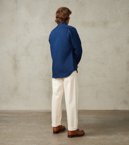 New Fatigue Trouser - Natural Selvedge Denim