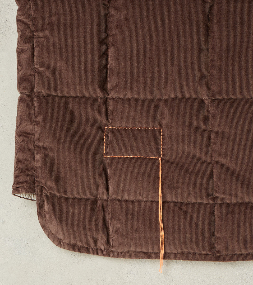 Outdoor Vest - Brown Corduroy