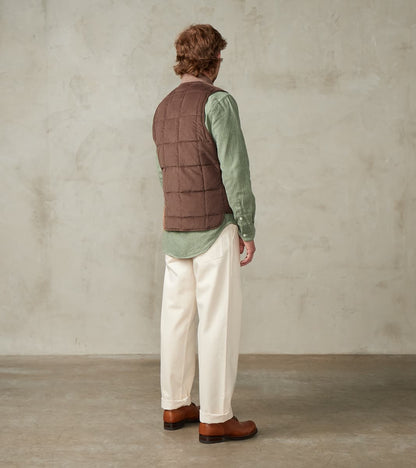 Outdoor Vest - Brown Corduroy