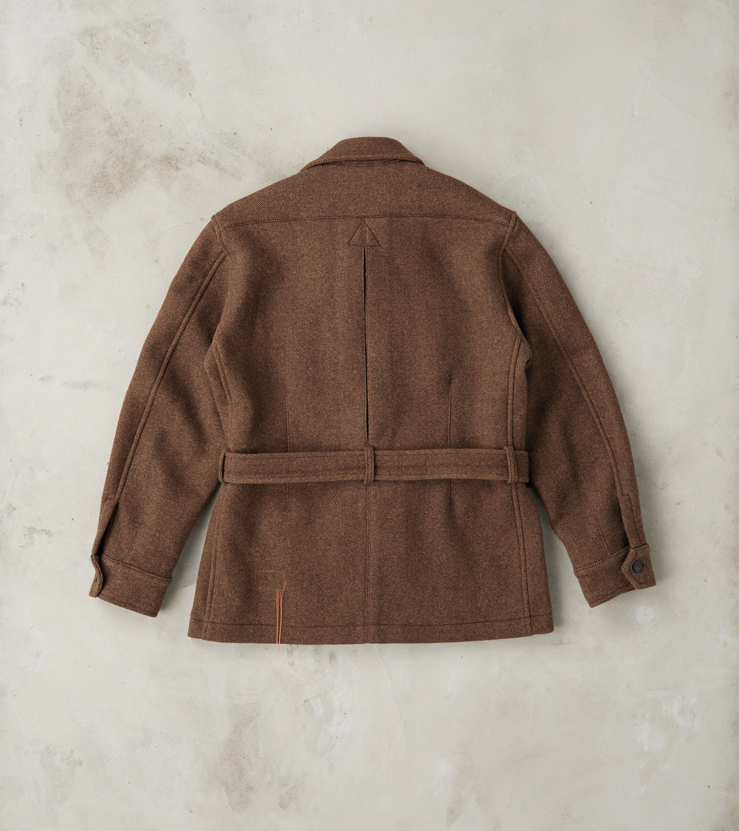 Saharan Jacket - Brown Wool Twill