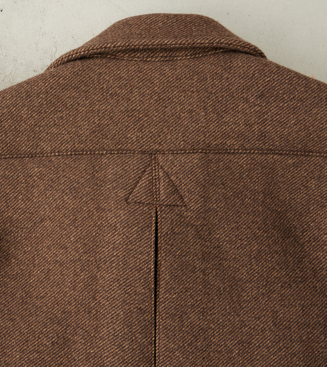 Saharan Jacket - Brown Wool Twill