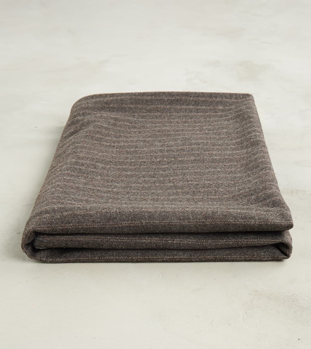 Charcoal Brown London Silver Screen Twill Flannel Blanket