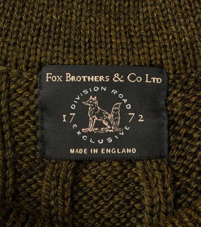 Fox x DR Cricket Club Sweater - Cedar & Brass