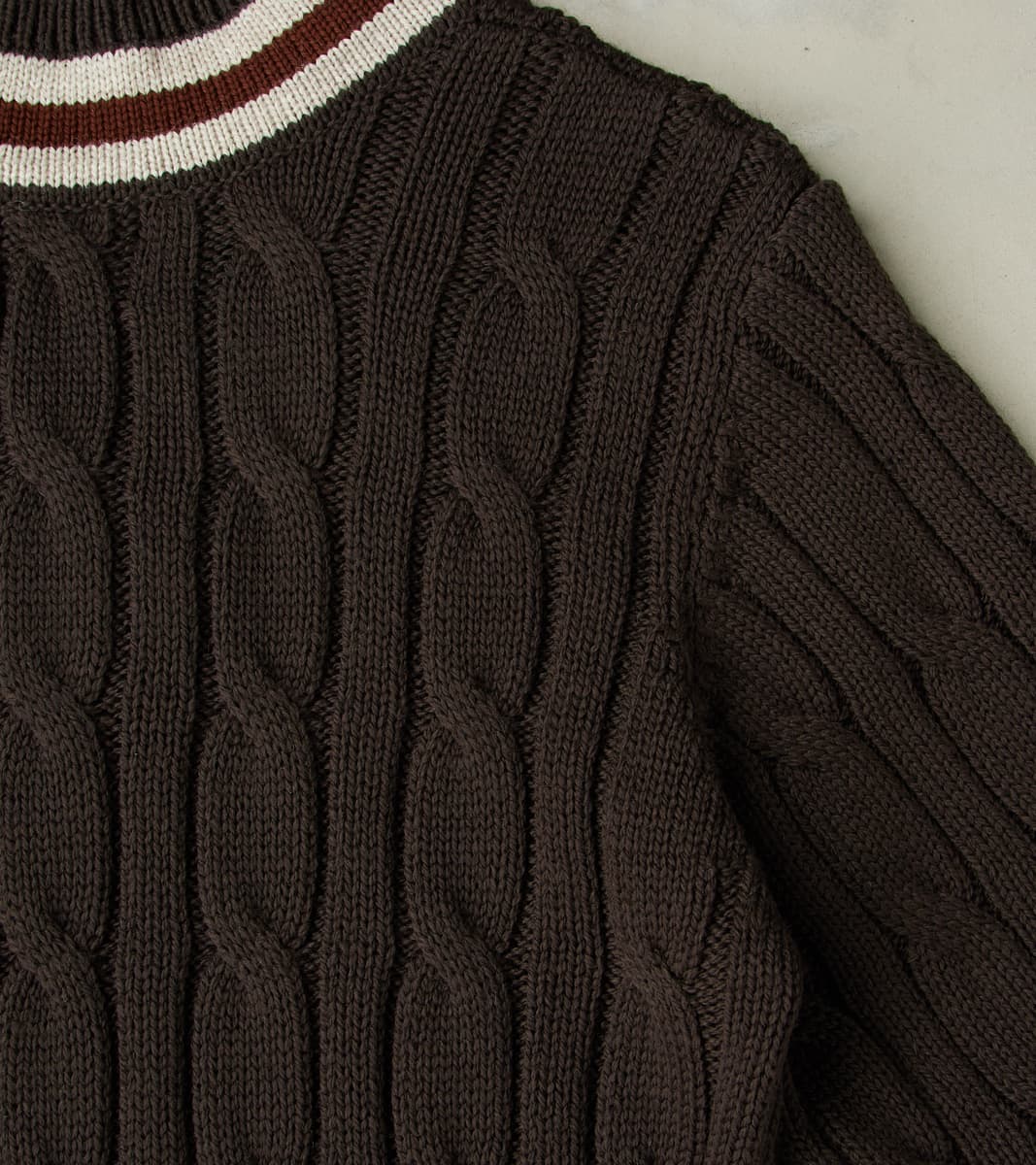 Fox x DR Cricket Club Sweater - Charcoal & Iron