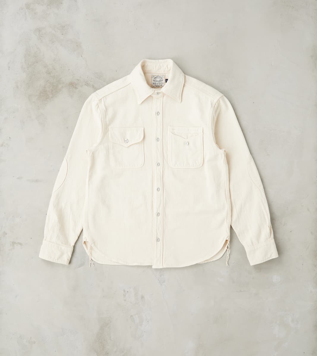 Freenote Cloth Lambert - USA Undyed Canvas - Natural