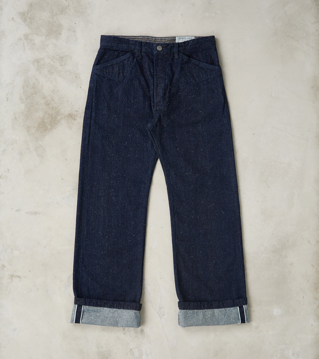 Benton Pant - 11oz Japanese Selvedge Fleck Denim - Indigo