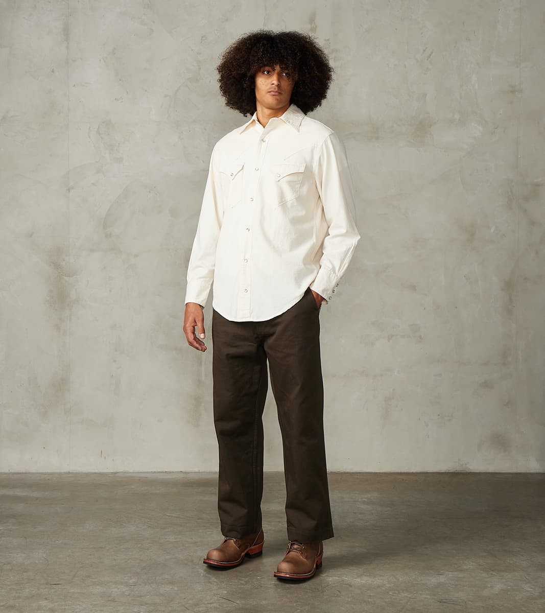 Northfork - Japanese Nep Chambray - Sand