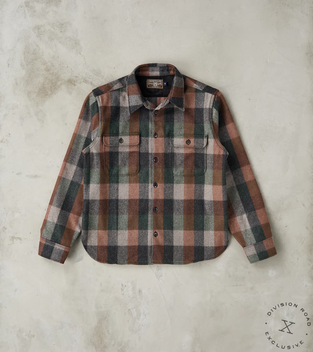 Freenote Cloth x DR Benson - Fox Brothers® x Division Road Twill Flann…