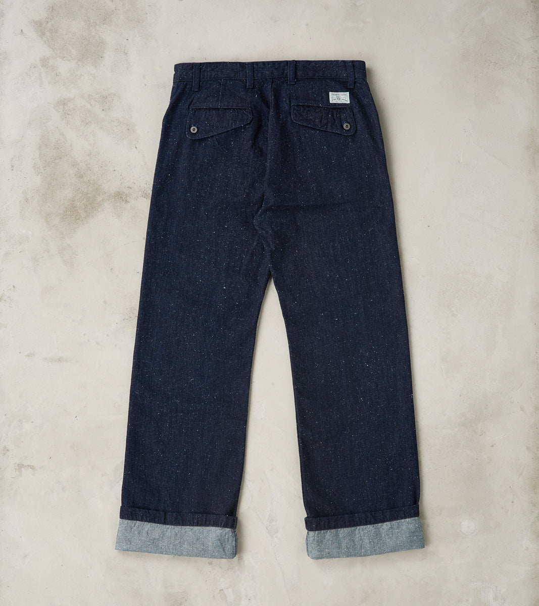 Benton Pant - 11oz Japanese Selvedge Fleck Denim - Indigo