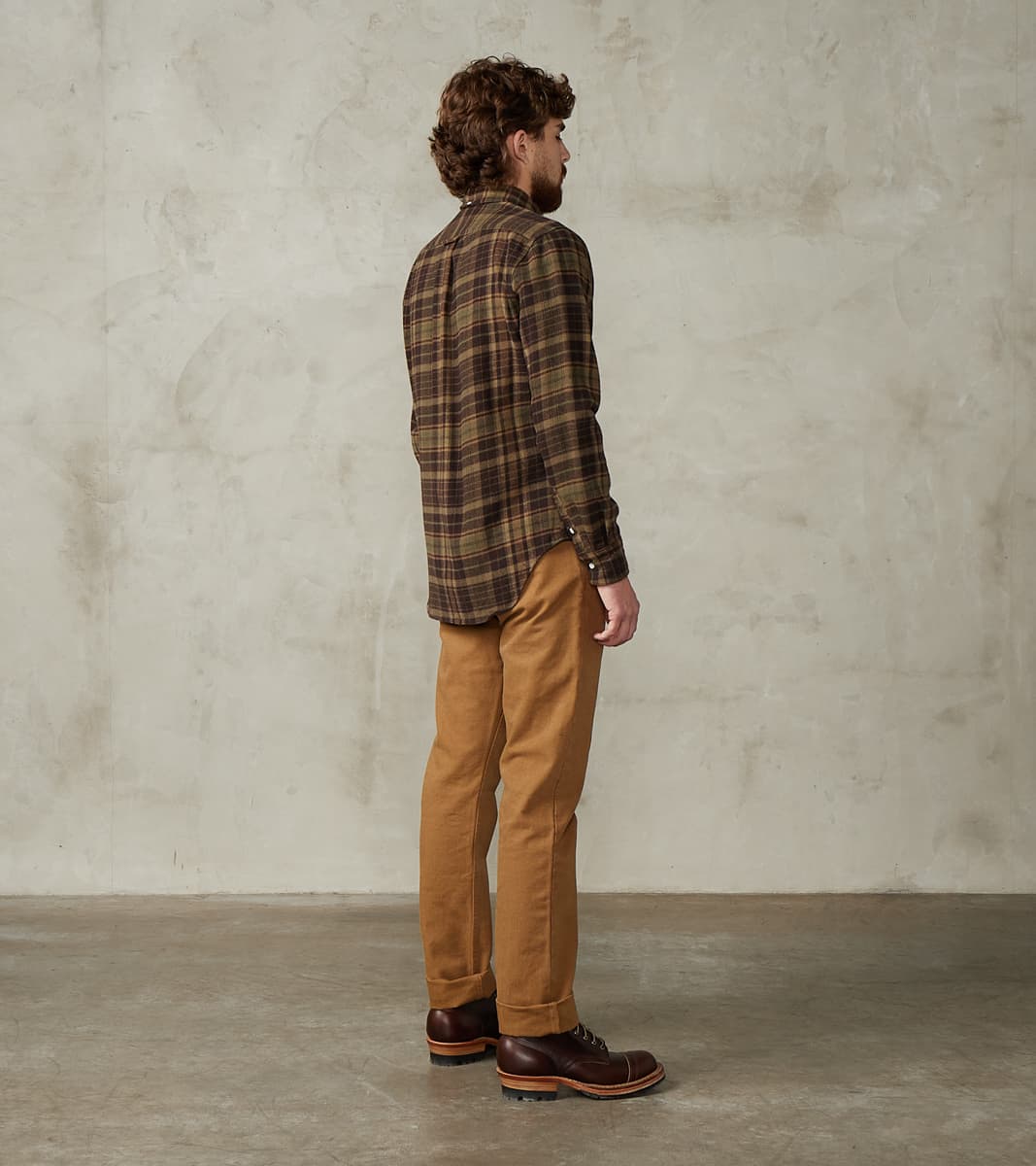 Workers Chino - 14oz Japanese Military Slub Canvas - Tan