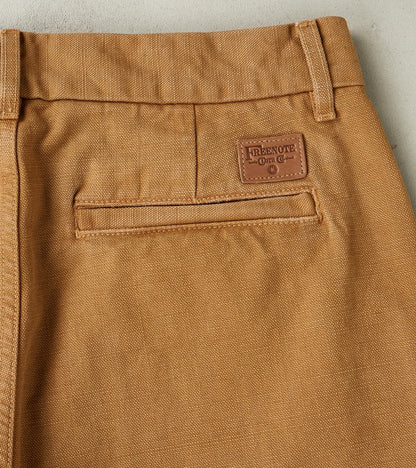 Workers Chino - 14oz Japanese Military Slub Canvas - Tan