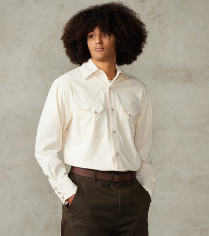Freenote Cloth Northfork - Japanese Nep Chambray - Sand